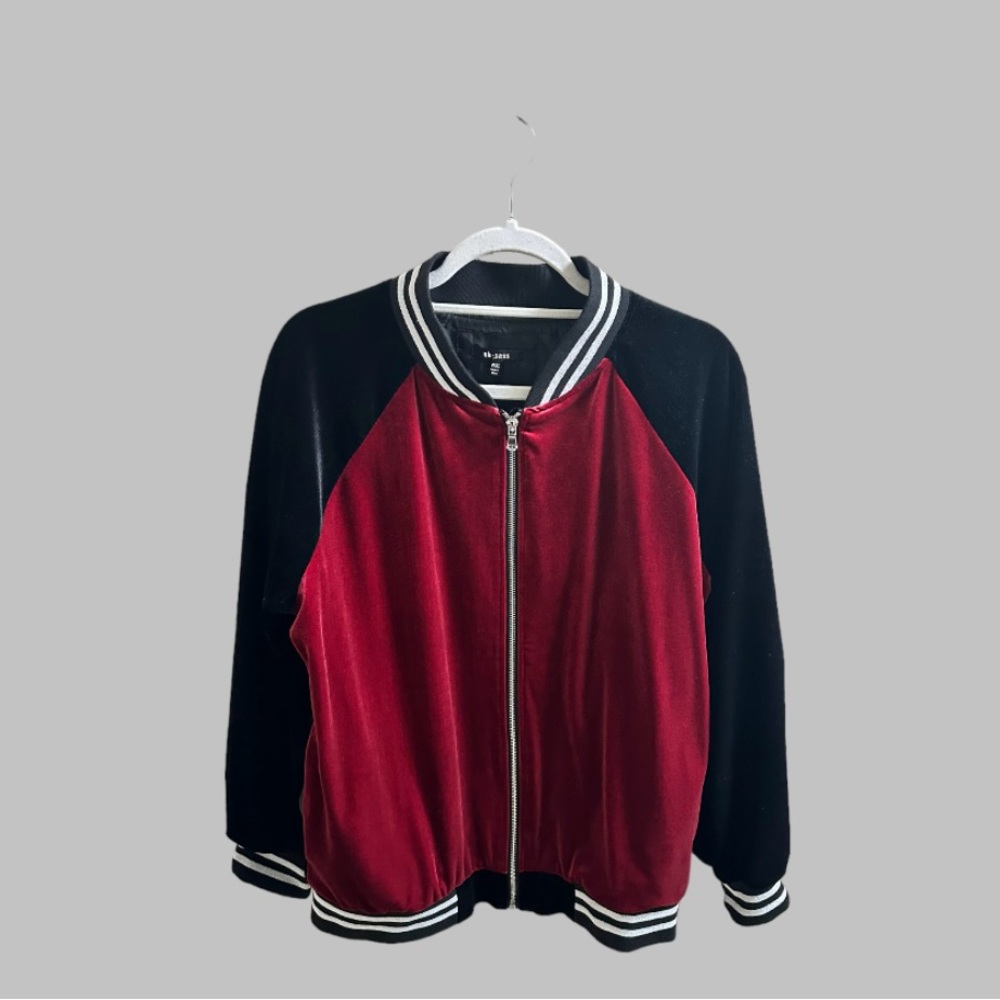 Women’s Velvet Bomber Jacket